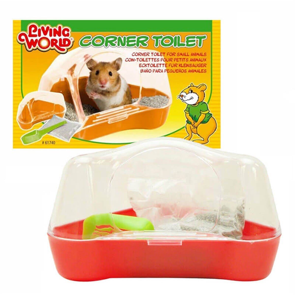 Living World Hamster Tuvaleti 16x9x8cm - 1