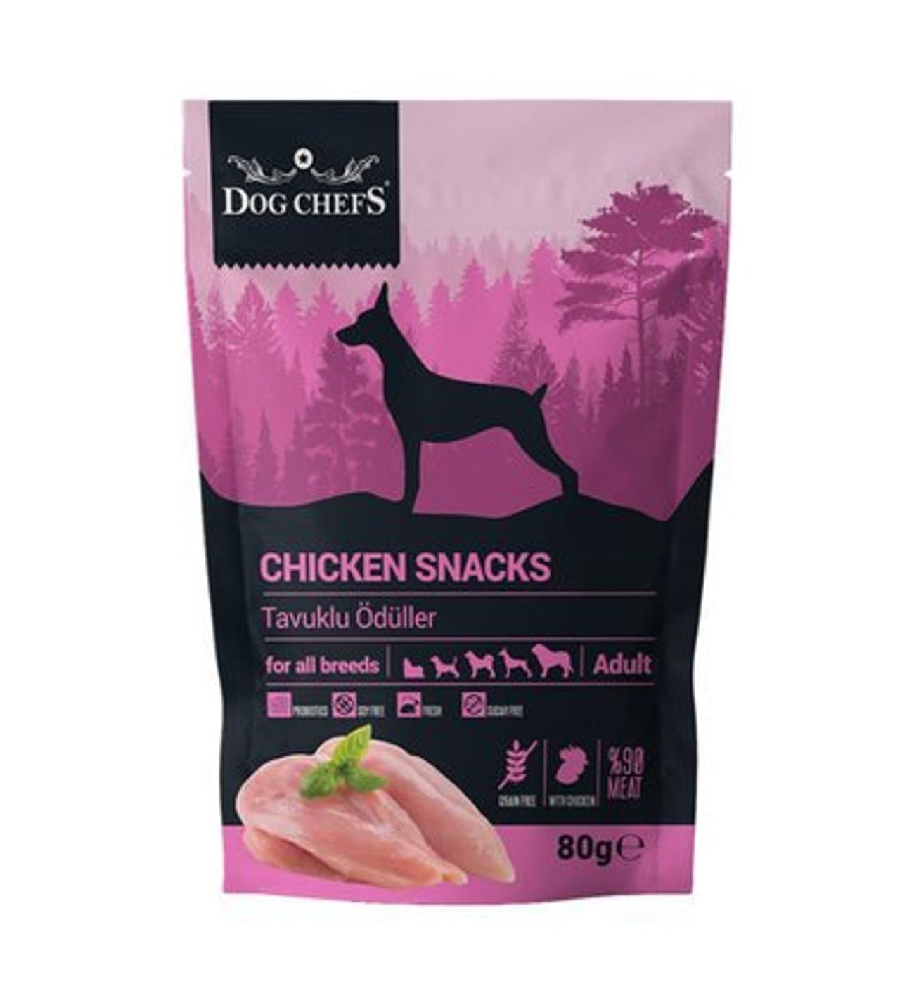 Dog Chefs Tavuklu Köpek Ödülü 80gr - 1