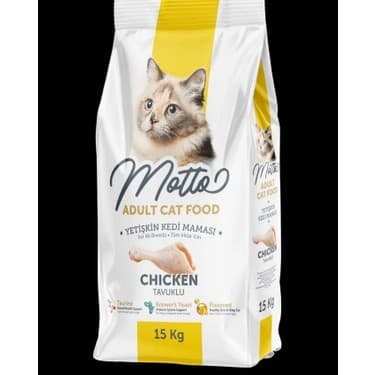 Motto Tavuklu Yetişkin Kedi Maması 15kg - 1