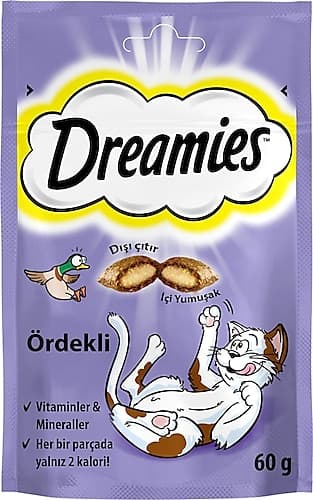 Dreamies Ördekli Kedi Ödülü 60gr 6'lı - 1