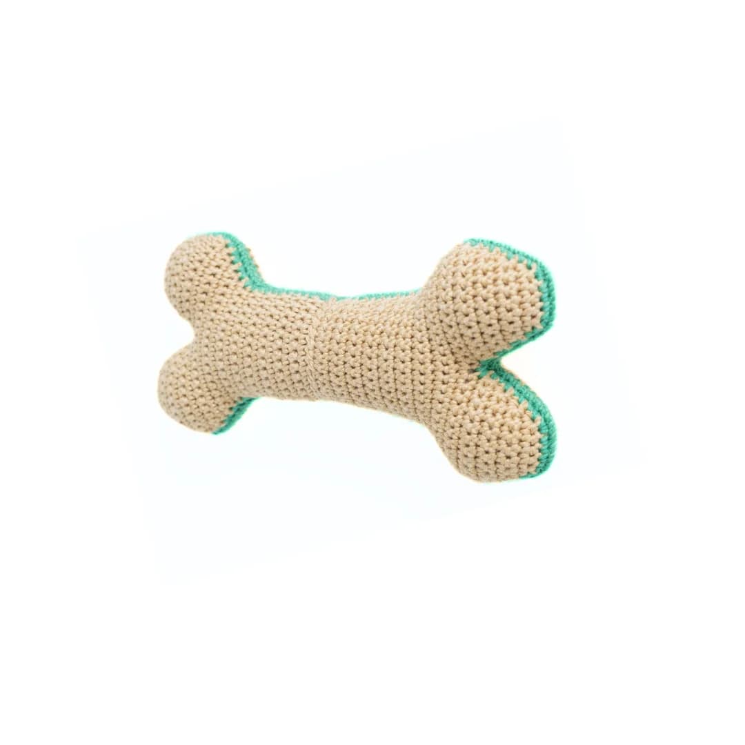 CCA Halkalı Kemik Sert Köpek Oyuncağı No:4 - 1