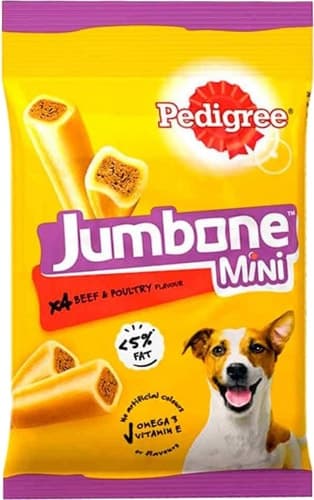 Pedigree Jumbone Mini Irk Sığır Etli Ödül 160gr - 1