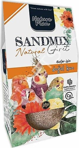 Nature Plan Sandmix Grit Kuş Kumu Natural 250gr - 1