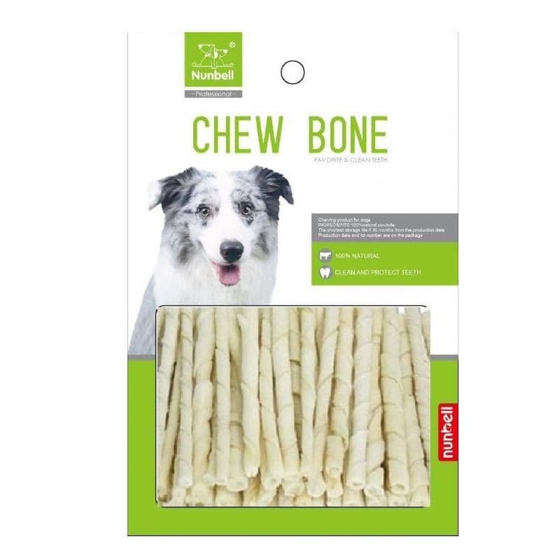 Nunbell Beyaz Burgu Çubuk 12cm 25'li - 1