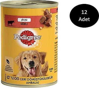 Pedigree Somon Balıklı Yetişkin Konserve 400gr - 1