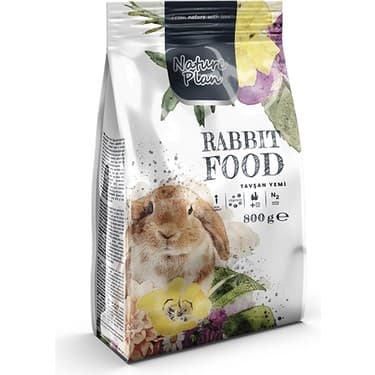 Nature Plan Tavşan Yemi 800gr 12'li - 1