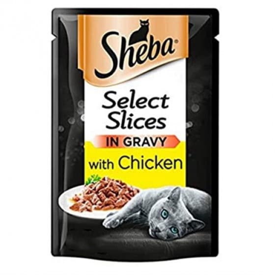 Sheba Selection Tavuklu Kedi Pouch 85gr 28'li