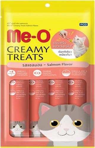 ME-O Creamy Somonlu Kedi Ödülü 4x15gr - 1