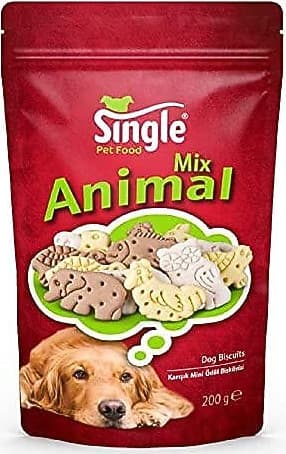 Single Hayvan Figürlü Ödül Bisküvisi 200gr - 1