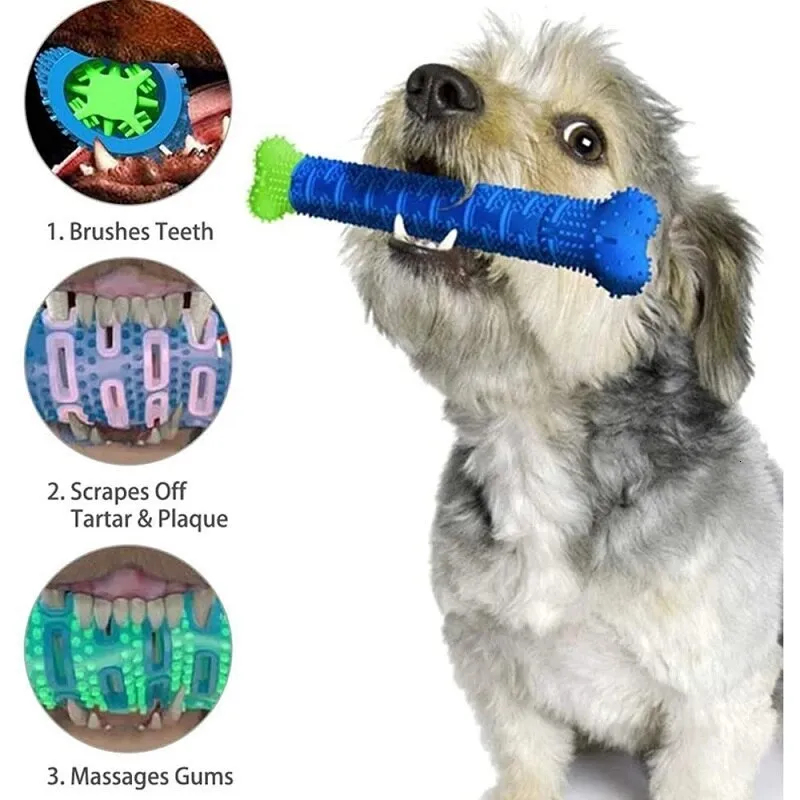 Chewbrush Silikon Diş Temizleme Kemik L - 1