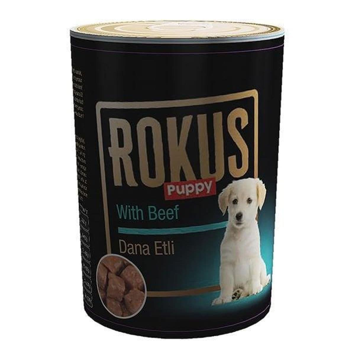 Rokus Dana Etli Yavru Köpek Konservesi 410gr 24'lü - 1