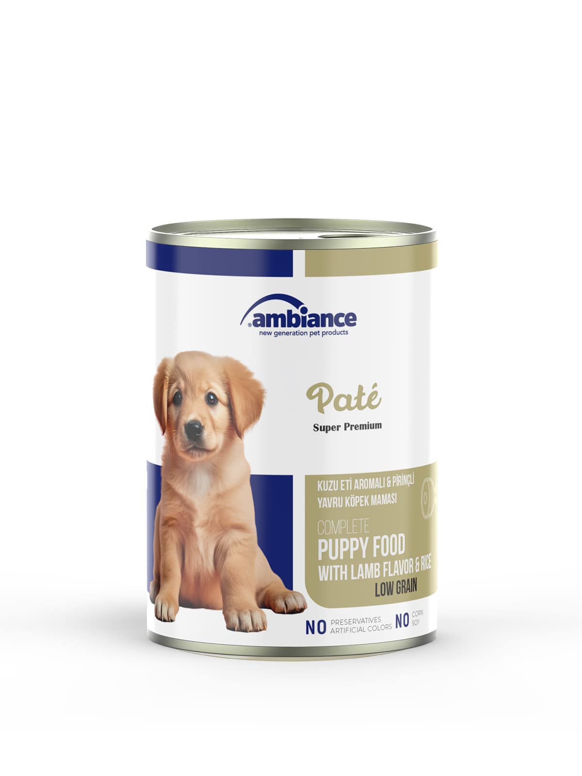 Ambiance Kuzu Etli Pirinçli Yavru Konserve 415gr 24'lü - 1