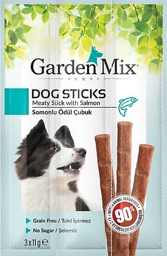 Garden Mix Somonlu Sticks Köpek Ödülü - 1