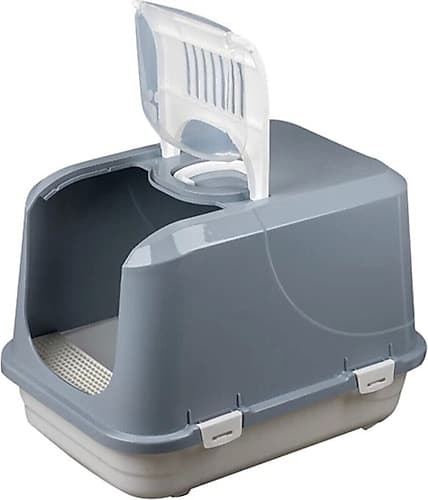 Çınar Kapalı Büyük Kedi Tuvaleti Filtre+Kürekli - 1