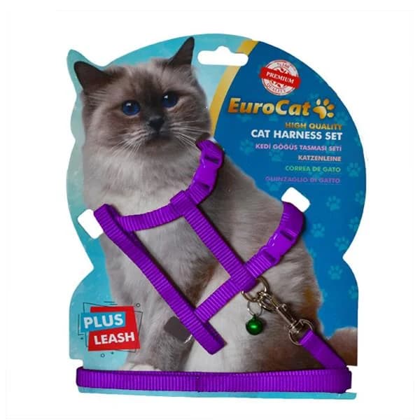 Euro Cat Göğüs Tasması Gezdirmeli - 1