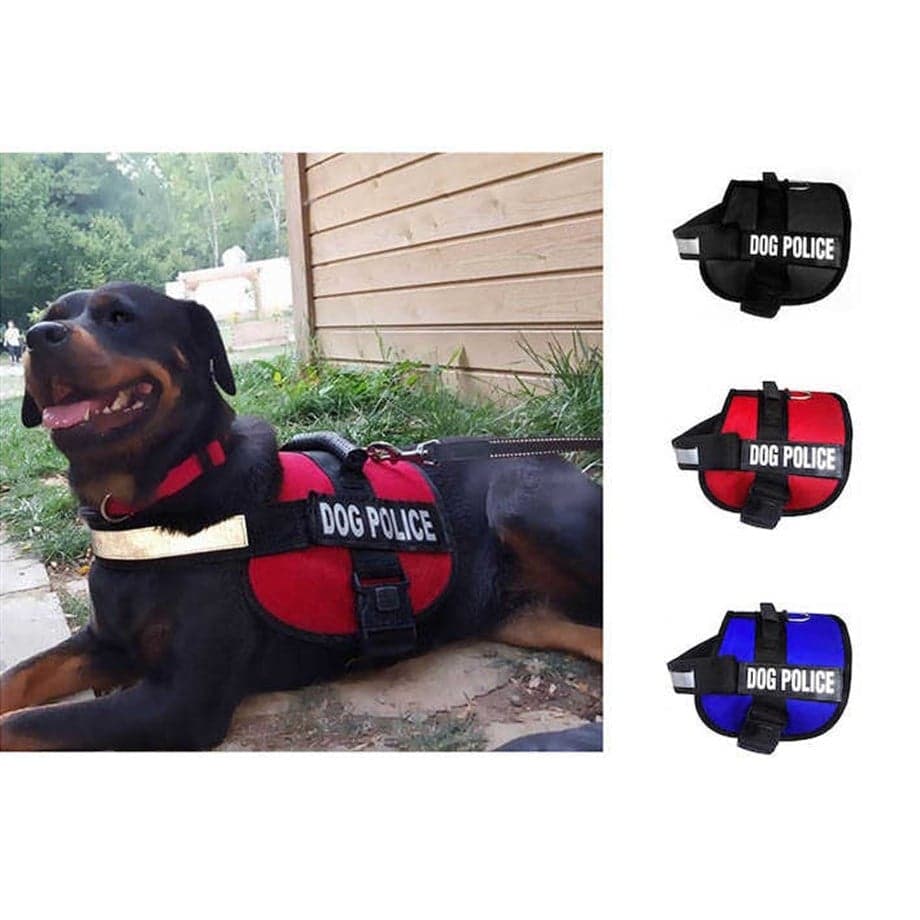 Collarium Dog Police Göğüs Tasma M-L-XL - 1