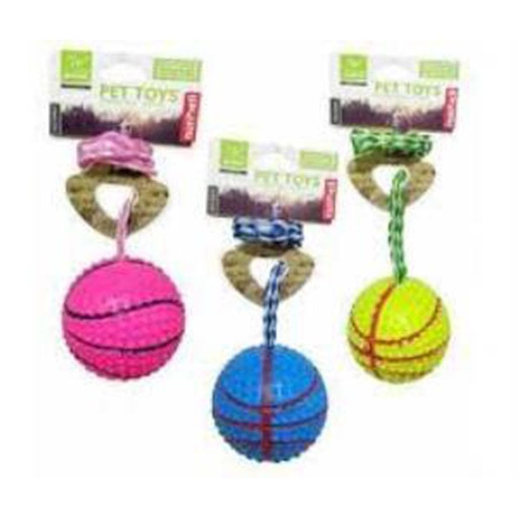 Nunbell Zilli İpli Silikon Diş Kaşıma Topu 10cm