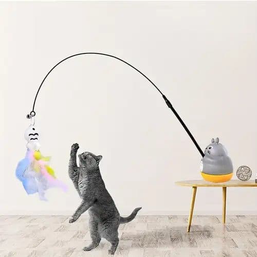 MAD Yapışkanlı Dönen Zilli Balık Uçlu Kedi Oltası - 1