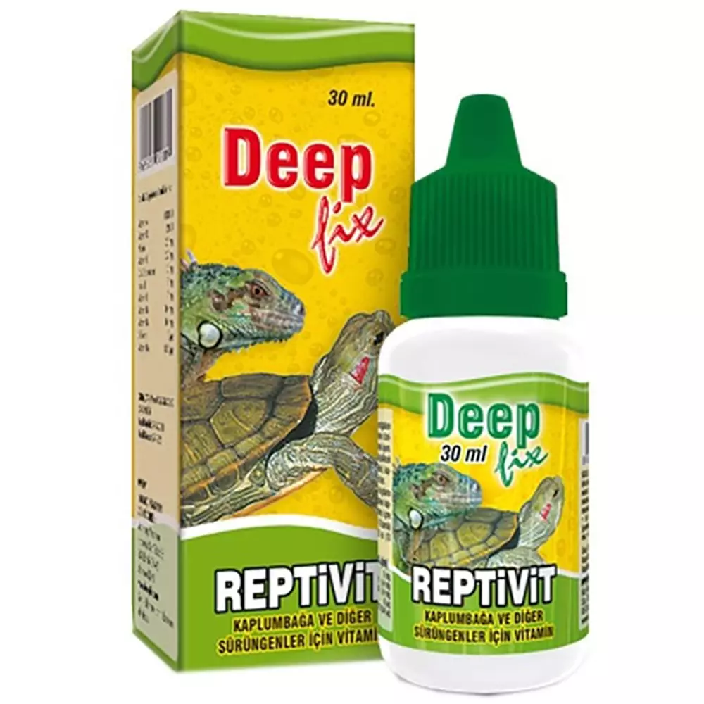 Deep Fix Reptivit Kaplumbağa Vitamini 30ml - 1