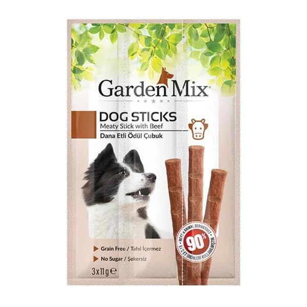 Garden Mix Dana Etli Sticks Köpek Ödülü - 1