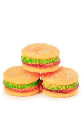 Flypet Kauçuk Sesli Hamburger 9.5cm - 1