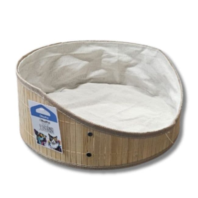MAD Bambu Kedi Yatağı 36x14x35cm