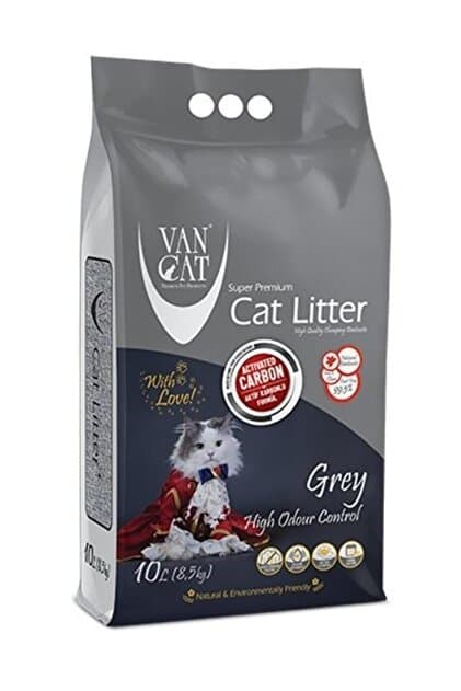 VanCat Karbonlu Kedi Kumu 10L - 1