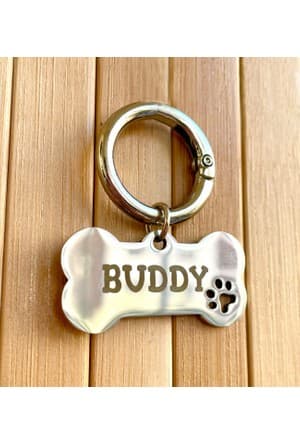 Kemik Şekilli Köpek İsimliği Küçük - 1